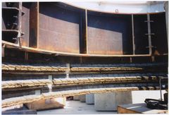 Sealing rings of the 7M tunnelling machine.